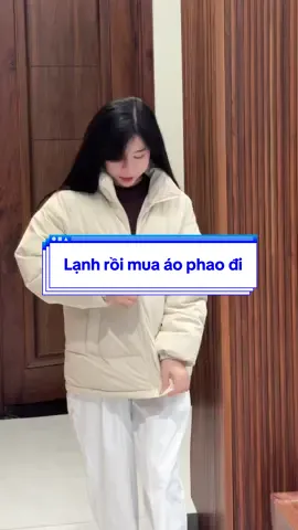 Lạnh rồi mua áo phao đi #xuhuong #thoitrangnu #aophao 