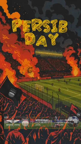 PERSIB DAY 💙 BANGKOK UNITED  vs  PERSIB BANDUNG RABU 1 OKTOBER 2025 KICK OFF 19.15 WIB #persibday #bobotoh #bobotohpersib1933 #persib #fyp 