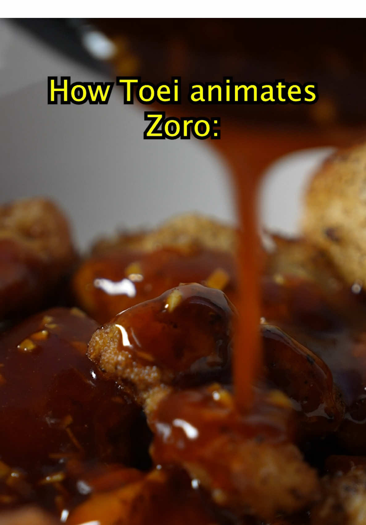 How Toei animates Zoro #anime #onepiece 