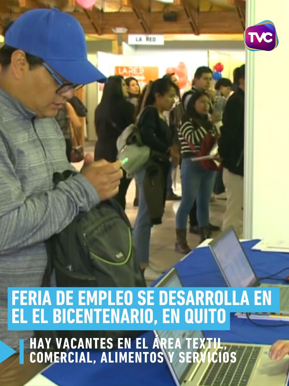 #EMPLEO | Este martes se desarrolla una feria de empleo en el Centro de Convenciones Metropolitano, en El Bicentenario, norte de Quito. Hay vacantes en el sector alimenticio, textil, comercial y servicios. Usted puede acudir a esta feria hasta las 16h30. #Oportunidades #Bicentenario #TVCNoticias