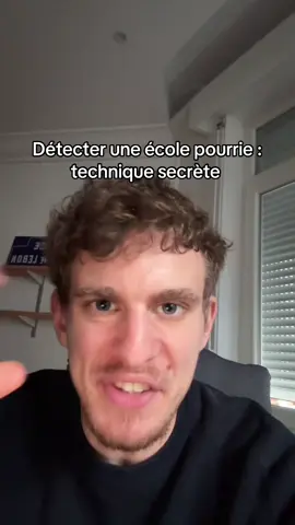Technique secrète pour détecter école pourrie 