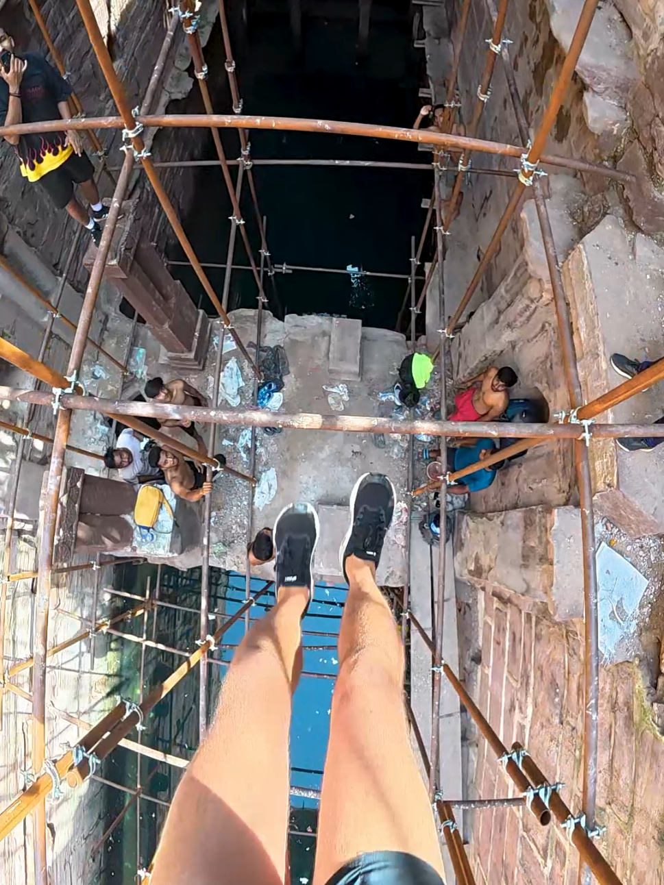 Going for a swim in India 🇮🇳  #parkourpov #parkour 
