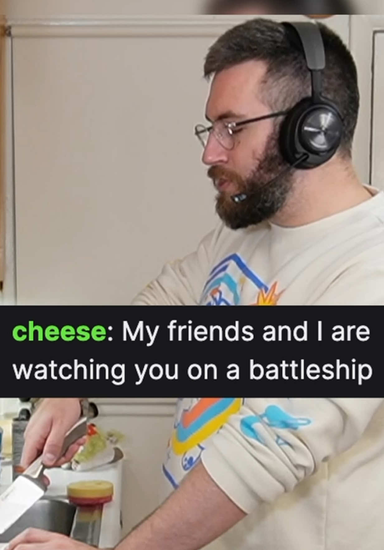 You’re watching me ON A WHAT?! 😱⛴️ #barleytheburr #furry #twitch #funny #twitchclips 