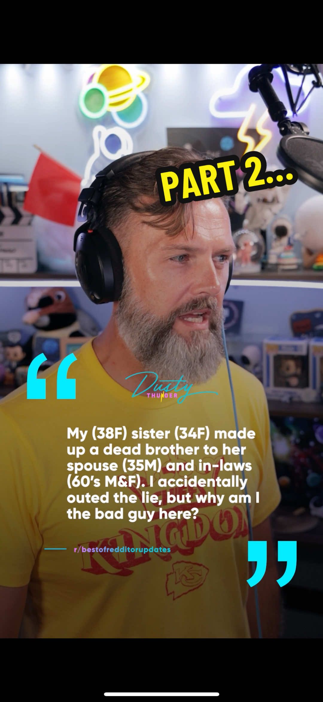 Replying to @Dusty Thunder the one with the “DEAD BROTHER”… PART 2 “My (38F) sister (34F) made up a dead brother to her spouse (35M) and In-Laws (60’s). I accidentally outed the lie - but how am I the bad guy?!” #redditstory #redditstories #storytime #reddit_tiktok #part2 