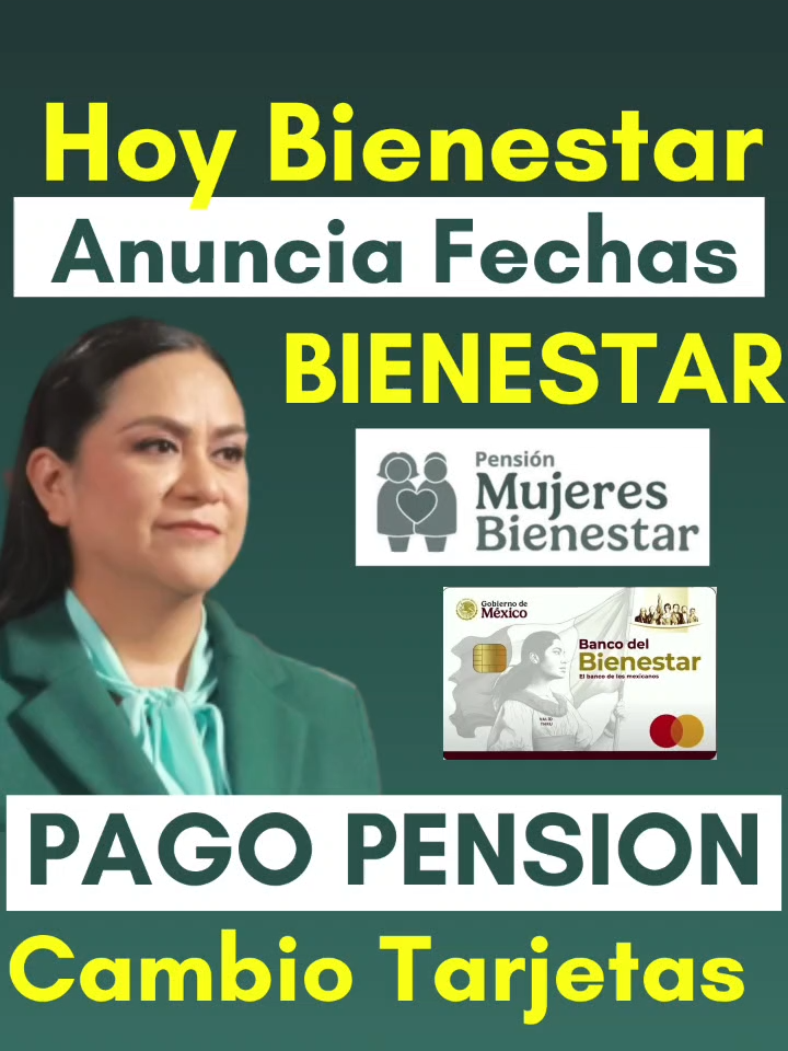 #confirma #bienestar #nuevas #fechas #entrega #tarjetas #pago #pension #octubre #2025 #pensionbienestar#mujeresbienestar