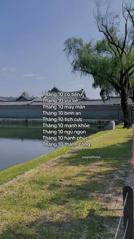 “Tháng 10 có tất cả🍀❤️” #suyymottchut #viral #fyp 