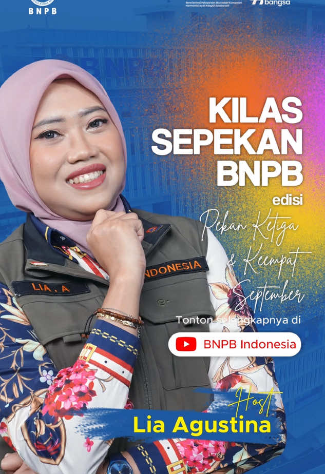 Saksikan Kilas Sepekan BNPB - Pekan Ketiga dan Keempat September 2025 hanya di Youtube BNPB Indonesia : https://www.youtube.com/watch?v=WT_jYTVfSm8 #KilasSepekanBNPB #BNPBIndonesia #SiapUntukSelamat #BudayaSadarBencana