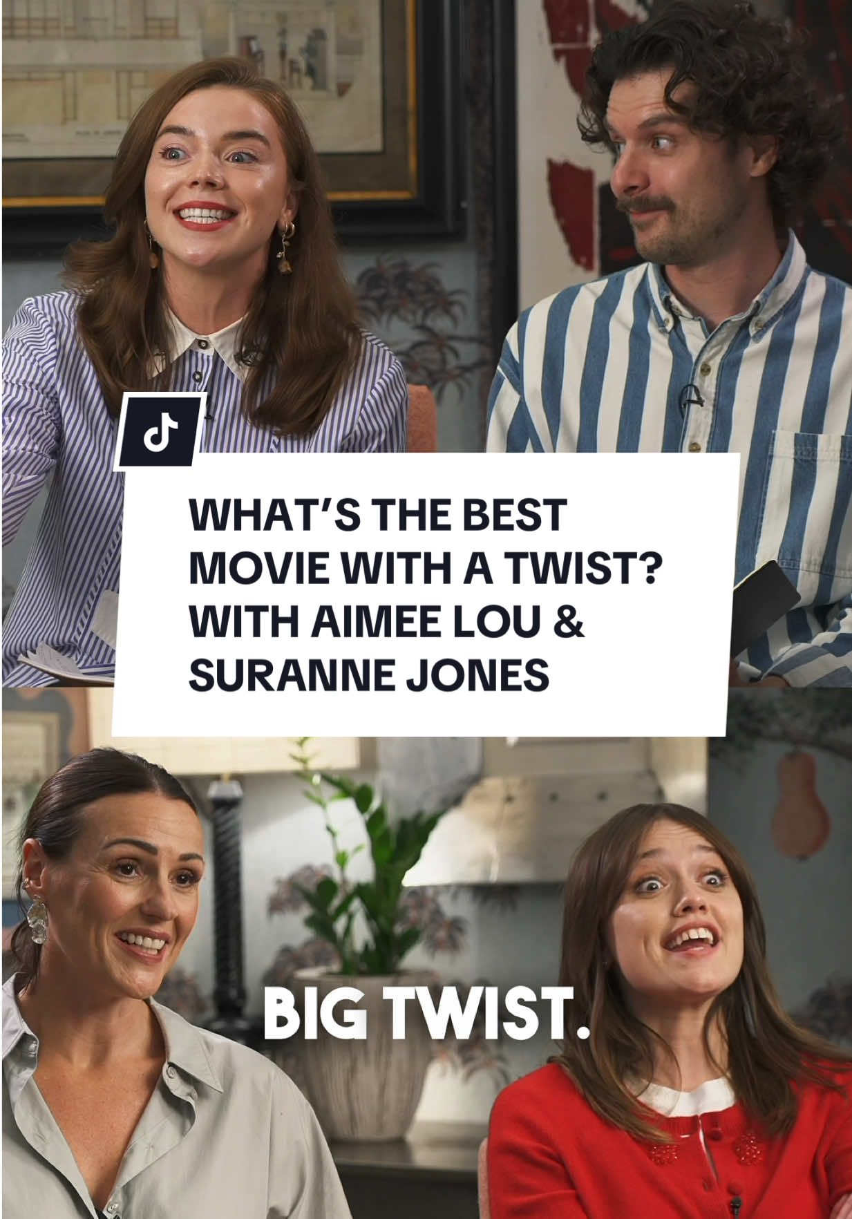 What is the best movie with a twist? It was such a joy to ask Aimee Lou Wood and Suranne Jones some of our favourite movie questions & discuss their new project Film Club! #whattowatch 