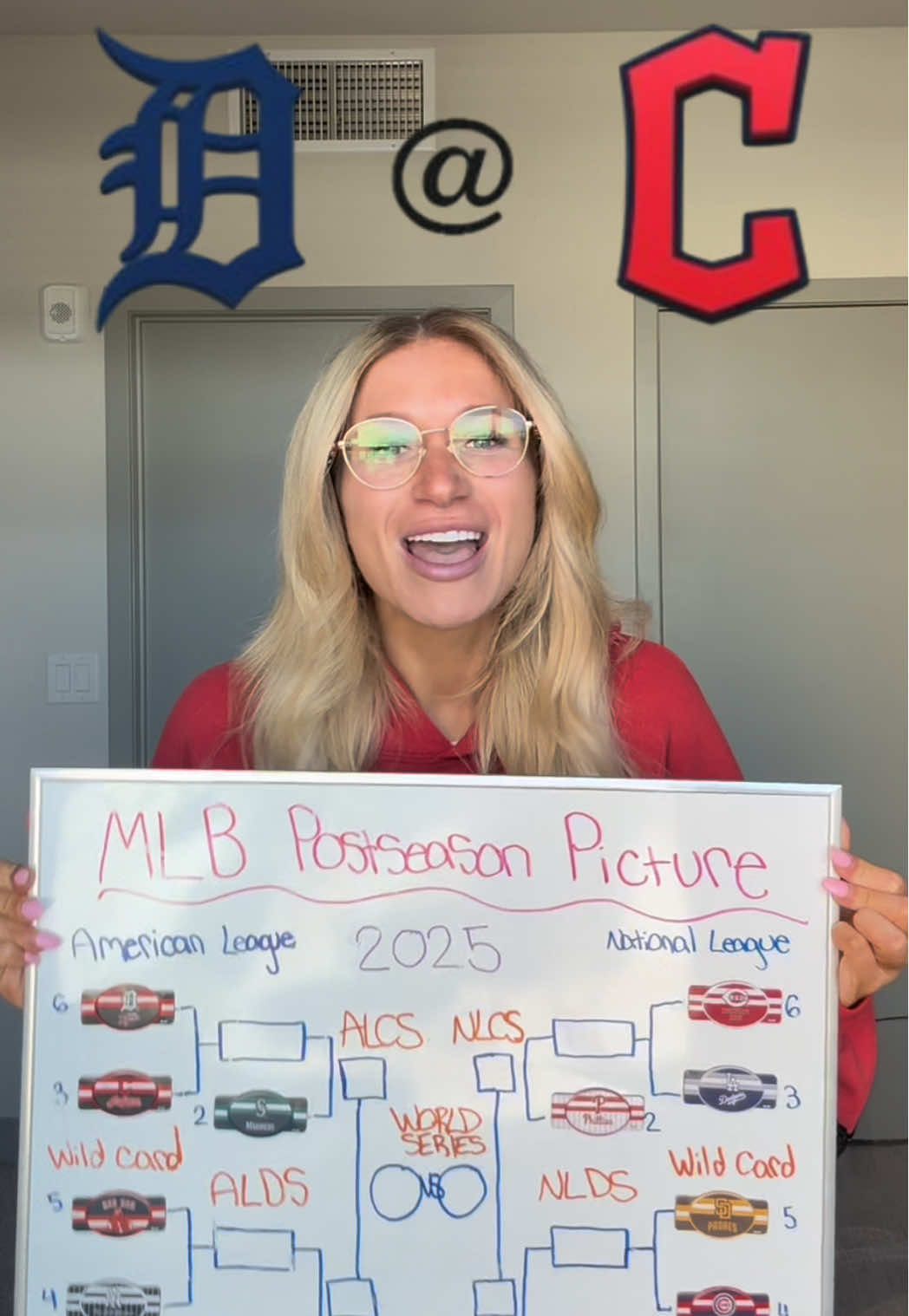 It’s a RED October!! Happy Postseason Baseball! Who’s winning it all?? #MLB #mlbplayoffs #WorldSeries #baseballfans 