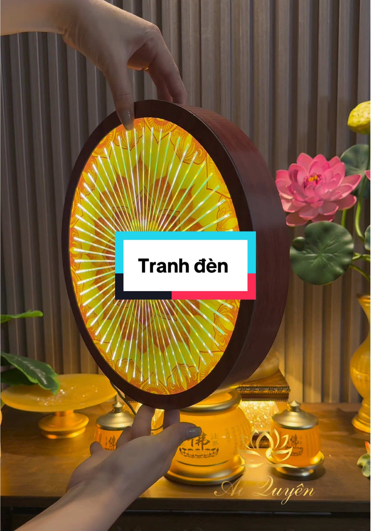#tranhden #denled #decor #bantho #aiquyen 