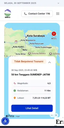 Semoga kita semua tetap dalam lindunganNya 🤲 #fypage #gempa #bmkg #gempabumi #gempaterkini 