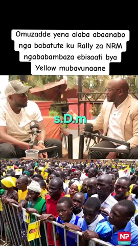 Omuzadde yena alaba abaanabo nga babatute ku Rally za NRM ngababambaza ebisaati bya Yellow mubavunaane #sDmMediya #Protestvote #trending #NationalUnityPlatifoam #Freeallpoliticalprisonersinuganda 