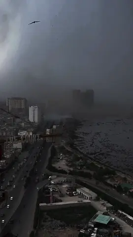 Thunderstorm in Karachi 🌪️⛈️ #viral #foryoupage #fyp #growth #rain 