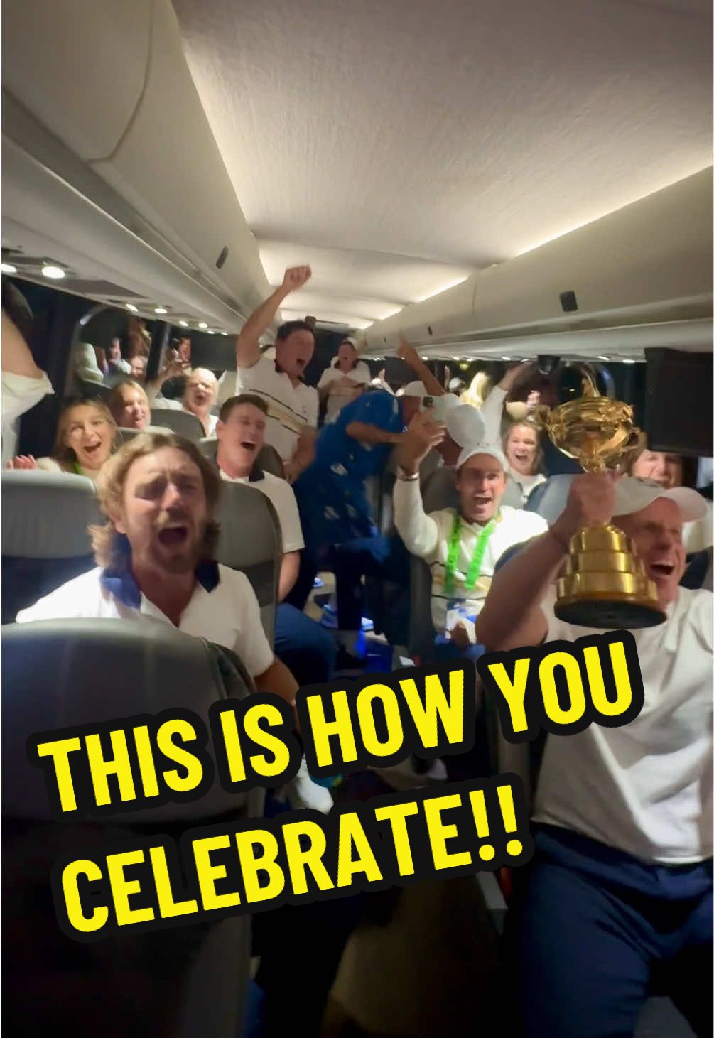 THIS IS HOW YOU CELEBRATE!  #TeamEurope #RyderCup #FYP