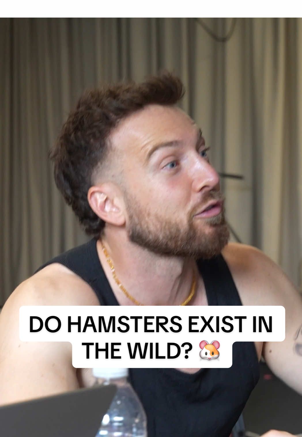 Sam’s random thought of the day #samthompson #hamsters #hamstersoftiktok #wild 