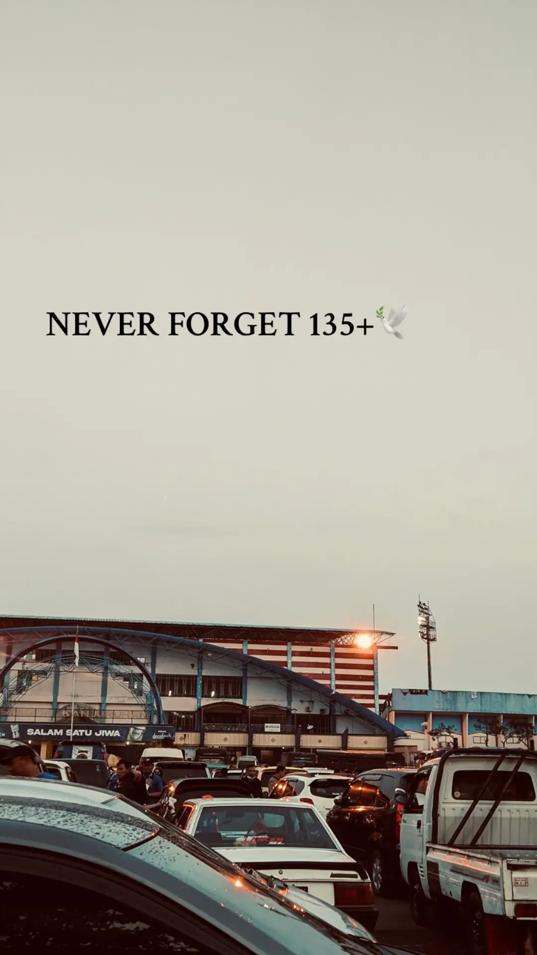 #kanjuruhandisaster #neverforget135🥀 #1oktober2022 #aremania #arema 