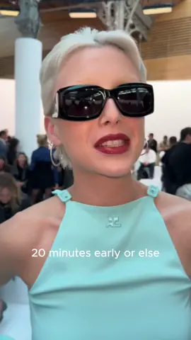 We ran into our girl, @emma chamberlain at @Courreges and asked all the important questions… Any guesses on Emma’s go-to Thai order?  Video: Hypebae                                           #pfw #fashiontiktok #emmachamberlain #celebrity 