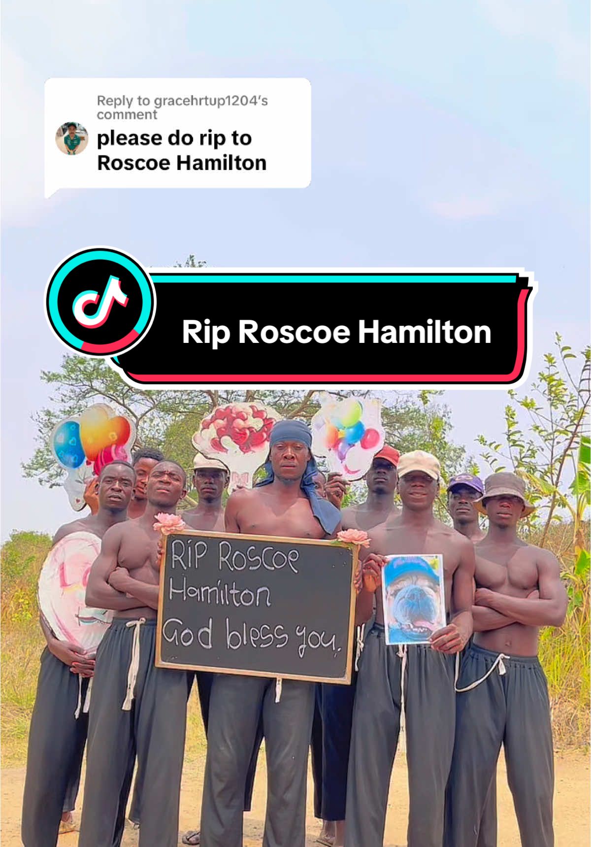 Replying to @gracehrtup1204#roscoehamilton #f1  Rip Roscoe Hamilton