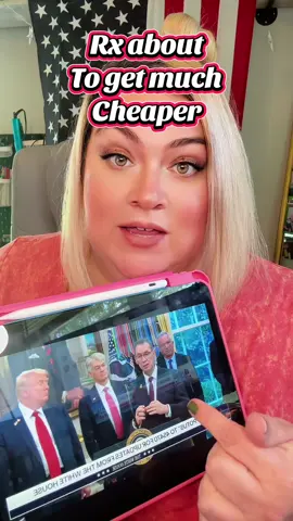 @President Donald J Trump and Pfizer CEO hosted a press conference today to announce they would be adopting the most favored nation pricing on #rx this is huge they’re the second largest manufacturer of prescriptions in the country! #maga #trump #currentevents #news 