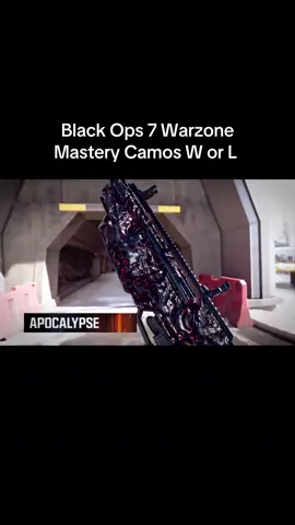 Black Ops 7 Warzone Mastery Camos W or L #fyp #bo7 #warzone #blackops7 #cod 