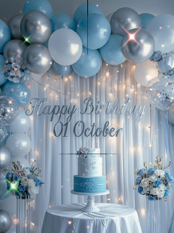 01 October happy birthday #viralvideo #fypシ #happybirthday #cakebirthday 