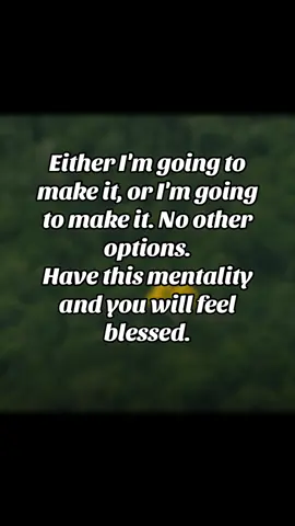 Have this mentality ❤️