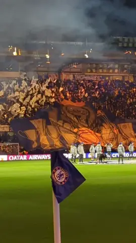 great atmosphere on the bridge tonight ⭐⭐ #chelsea #championsleague #tifosi 