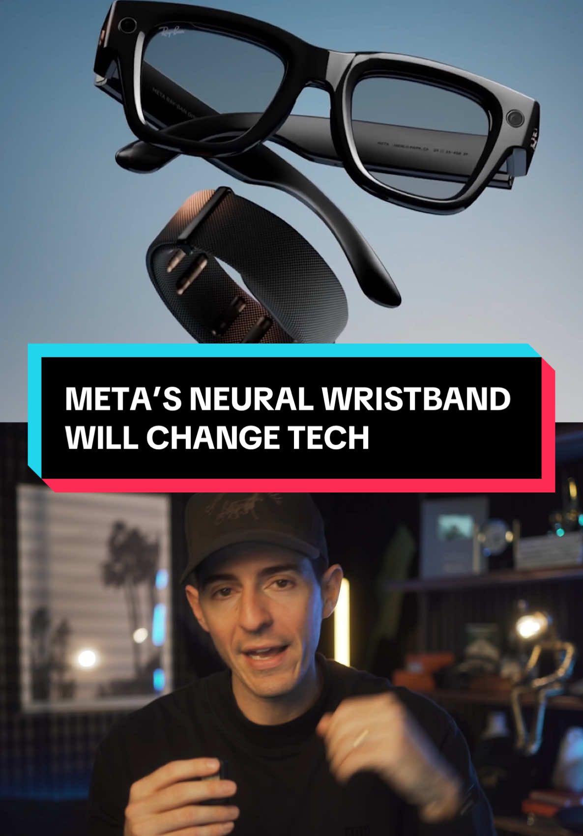 Meta just completely changed the tech world #ai #artificialintelligence #Tech #techtok #technology #wearables #newtech #ar #vr