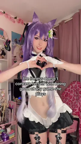 i literally suck at EVERY. SINGLE.  GAME. #keqing #GenshinImpact #keqingcosplay #genshincosplay #cosplay 