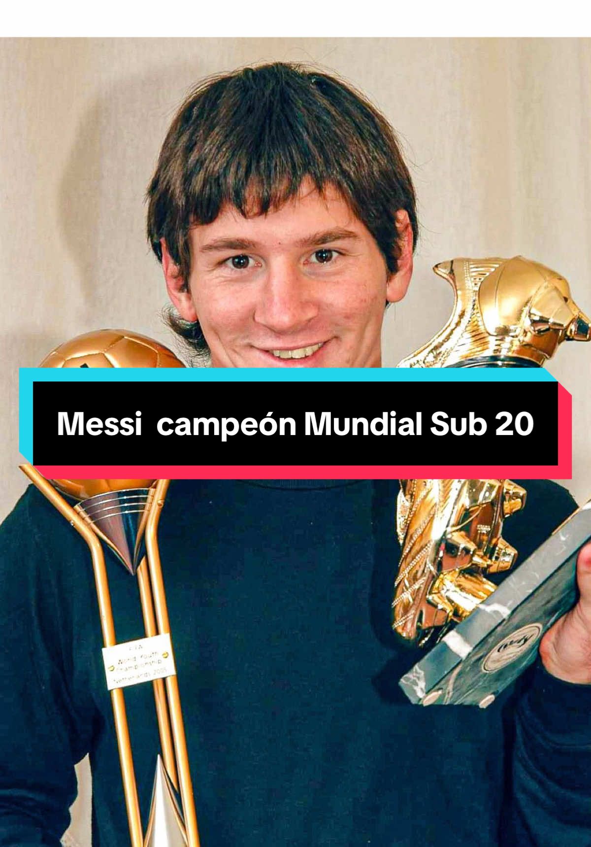El Mundial Sub 20 que ganó Lionel Messi en 2005 en el que fue el goleador y la máxima figura.  #futbol #football #messi #argentina #worldcup 