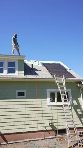 Goodbye bulky panels 👋 Hello sleek solar shingles. 🔥⚡ Solar Shingles are designed to integrate directly into your roofing system, giving you a sleek look and powerful performance. 🔨 Kyle explains how each shingle is installed, wired, and sealed so your roof doesn’t just protect your home, it powers it. ☀️⚡ Stay tuned for more info and details on our new Solar offerings or reach out to us directly for any questions you have! #solarroof #solarshingles #gafenergy #timberlinesolar #gafsolarroof #cleanenergy #renewableenergy #energyefficient #roofingexperts #roofing #homeimprovement #sustainablehomes #ctroofing