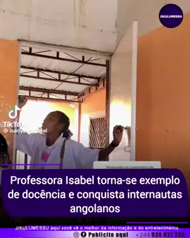 Professora Isabel torna-se exemplo de docência e conquista internautas angolanos Luanda – A professora Isabel, mais conhecida nas redes sociais pelo nome de Izady Zuao, tem sido apontada pelos internautas como um dos maiores exemplos de dedicação e inspiração na docência em Angola. Com vídeos que promovem o incentivo, o respeito e o amor entre alunos e professores, Isabel vem conquistando milhares de visualizações e comentários positivos. Sua abordagem afetuosa e criativa no trato com os mais novos tem chamado a atenção, não apenas pelo impacto direto na sala de aula, mas também pelo reflexo que gera na valorização da profissão docente. Nas plataformas digitais, internautas elogiam a forma como a professora alia pedagogia, empatia e motivação, transformando suas práticas em inspiração para outros educadores e para a sociedade em geral. A crescente popularidade de Izady Zuao mostra como as redes sociais têm servido de palco para dar visibilidade a boas práticas no setor da educação, destacando profissionais que, além de ensinar conteúdos, promovem valores humanos fundamentais.