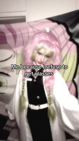 My vision in one eye is so ass #fyp #xyzcba #anime #kny 
