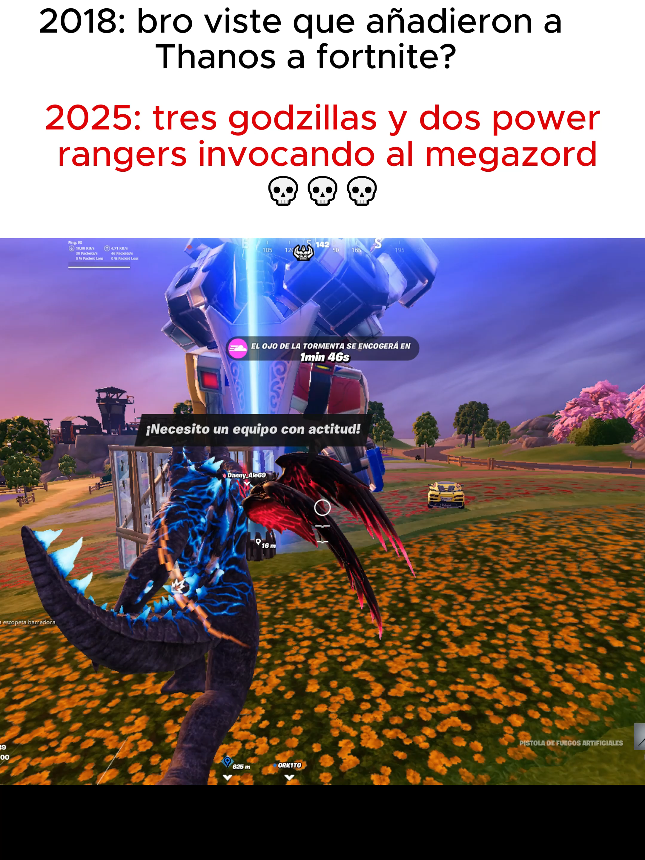 Es cine #fortniteme #fortnitepowerrangers #fortnitelatam #fyp #fortnitebr #megazord