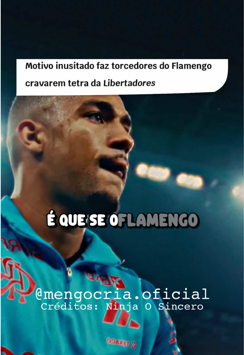 Será que os antis vão suportar ver o Flamengo virar o primeiro tetra da Libertadores do Brasil? 🔥🏆