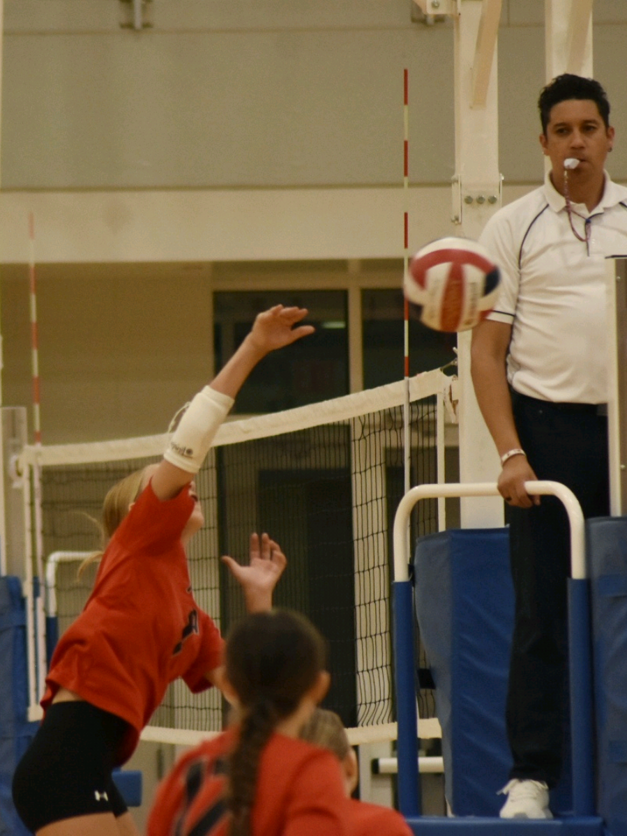 Khloe played her first Tournament as part of @FEVA VOLLEYBALL last Saturday!  She came out swinging! She's new to the rotations, and she'sbeen learning how to spike, but she impressed us so much!  She has 2 more tournaments before regular club season starts. She's already improved so much, I can't imagine how she's going to play in 6 months from now! #volleyballgirls #FEVA #volleyballworld 