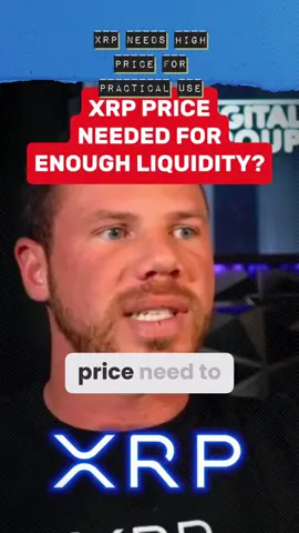 XRP must reach $50-$100 per token to provide enough liquidity for global transactions, and this leap will likely come suddenly through a supply shock driven by ETFs or institutional demand. #xrp #cryptonews #xlm #ripple #xrpnewstoday 