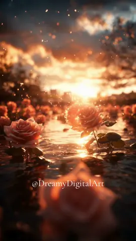#aigenerated #aesthetic #rose #flowers #fyp 