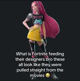 Fortntie designers are cooking 😮‍💨 #fortnite #kpopdemonhunters #spiderverse #fortniteskin 