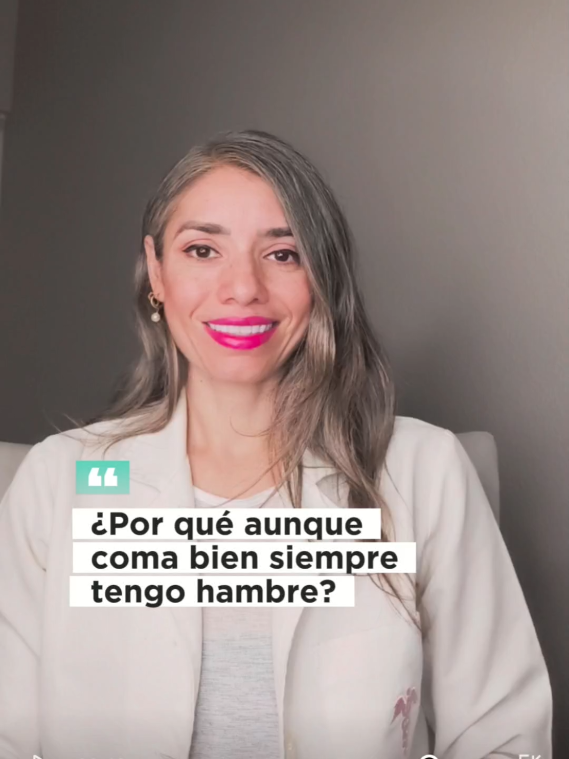 ¿por qué aunque coma bien siempre tengo hambre? #prediabetes #resistenciaainsulina #glucosaalta #berberina #creatorsearchinsights 