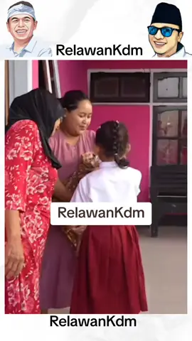 ni hyang berangkat ke sekolah  #kdm #gubernur #relawankdm #fyp