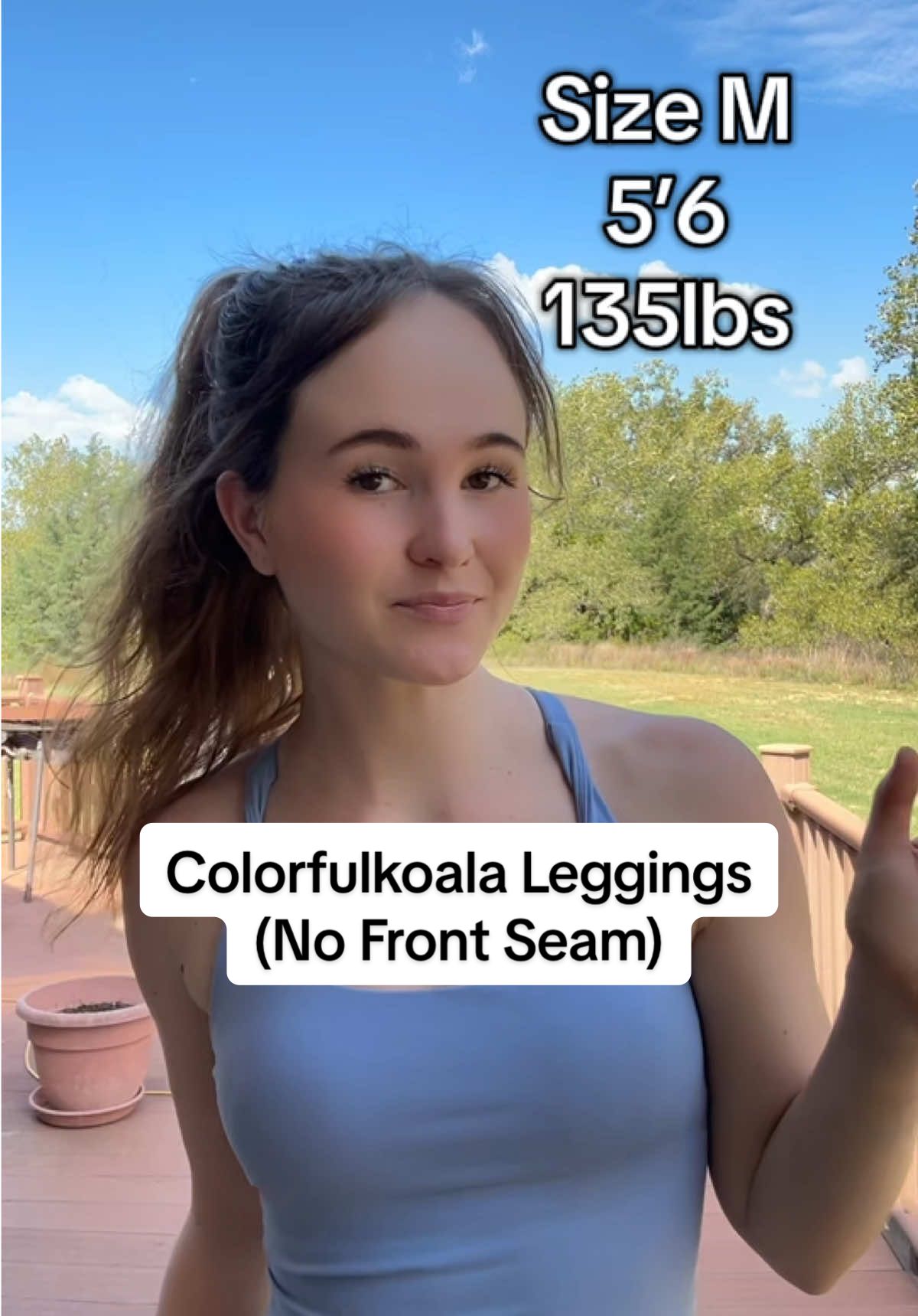 Try the Colorfulkoala dreamy soft leggings 🩵😇 #colorfulkoala #leggings #GymTok #fyp #creatorsearchinsights @Colorfulkoala Shop 