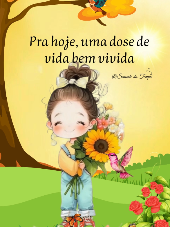 Pra Hoje, uma dose de vida bem vivida. #motivacao #inspiration #vida #prahoje #videoviraltiktok 