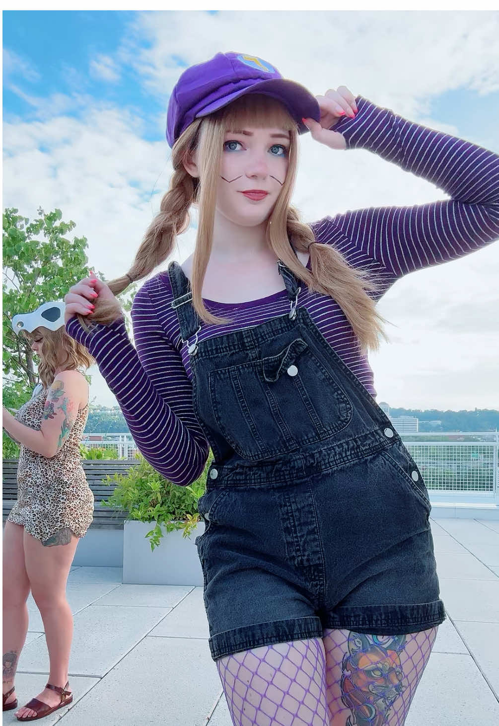 Too many unsettling things to say, actually #waluigi #mariocosplay #nintendo 