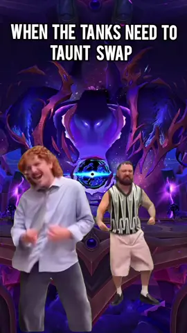when the tanks need to Taunt swap #wowtok #warcraft #worldofwarcraftmemes  #wow #wowclassic 