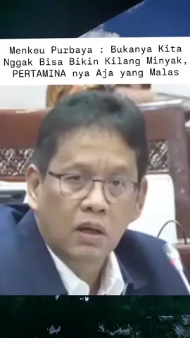 Menkeu Purbaya : Bukanya Kita Nggak Bisa Bikin Kilang Minyak, PERTAMINA nya Aja yang MALAS. #menkeupurbayayudhisadewa #Purbaya #pertamina 