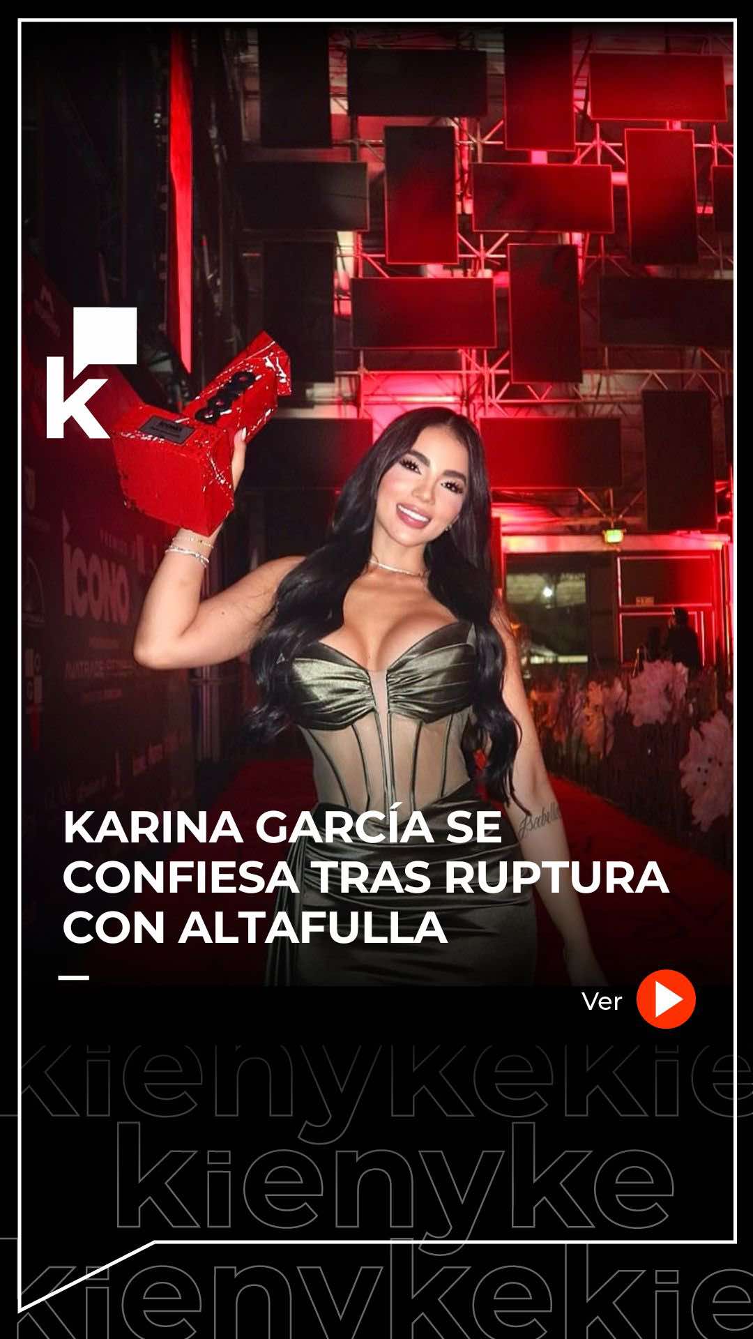 Karina García, exparticipante de 'La Casa de los Famosos Colombia 2', rompió el silencio y confirmó el fin de su relación con Altafulla. ¿Qué se sabe? #Entretenimiento #LCDLF #Viral