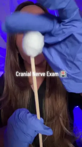4 minute cranial nerve exam 👀 #asmr #asmrsounds #asmrvideo #relax #fyp 