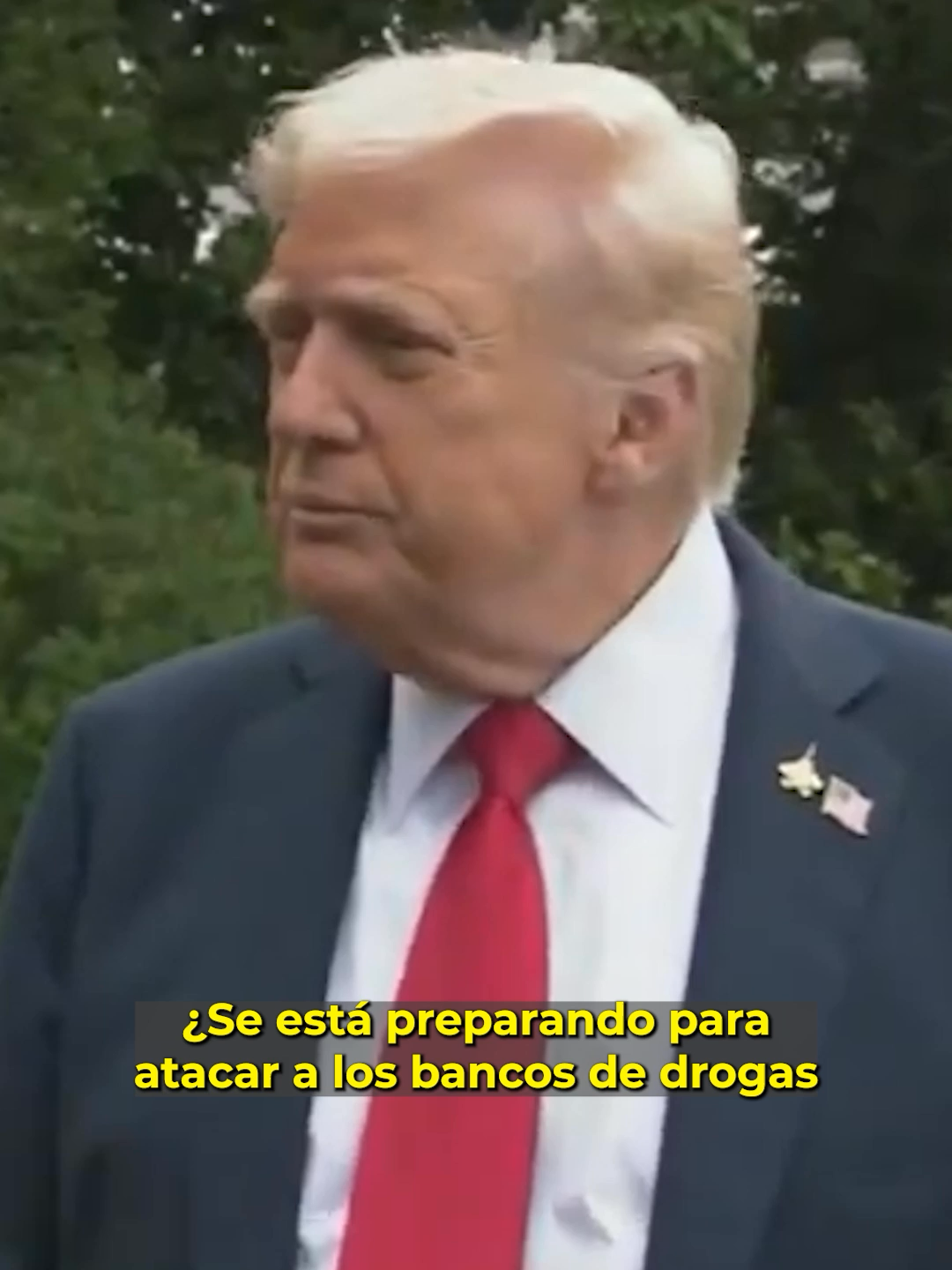 Veremos qué pasa: Trump afirma que vigilará a Venezuela y no descarta un ataque terrestre.  #Latinus #InformaciónParaTi