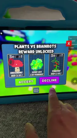 How I finally got this reward in Plants vs brainrot #plantsvsbrainrots #brainrot #roblox #unitedstates 